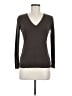 Moda International Gray Long Sleeve Top Size M - photo 1