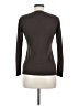 Moda International Gray Long Sleeve Top Size M - photo 2