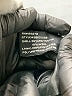 Last Kiss Plaid Gray Coat Size M - photo 7