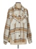 Love Tree 100% Polyester Plaid Tan Coat Size S - photo 1