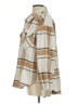 Love Tree 100% Polyester Plaid Tan Coat Size S - photo 5