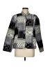 Christopher & Banks Graphic Gray Jacket Size M - photo 1