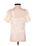 Lulus 100% Polyester Ivory Short Sleeve Blouse Size XS - photo 2