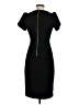 Calvin Klein Solid Black Cocktail Dress Size 4 - photo 2