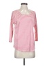 Freebird Pink 3/4 Sleeve Top Size S - photo 1