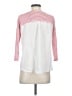 Freebird Pink 3/4 Sleeve Top Size S - photo 2