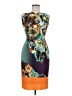 Milly Print Green Cocktail Dress Size 6 - photo 1