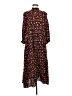 Zara Print Black Casual Dress Size M - photo 1