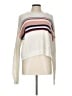 Ambiance Apparel Color Block Ivory Pullover Sweater Size L - photo 1