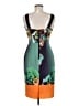 Milly Print Green Cocktail Dress Size 6 - photo 2