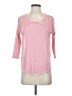 Freebird Red 3/4 Sleeve Top Size S - photo 1