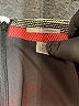 Halogen 100% Polyester Stripes Gray Casual Skirt Size 6 - photo 4