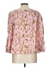 Boden 100% Linen Pink 3/4 Sleeve Blouse Size 10 - photo 2