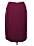 Evan Picone 100% Polyester Solid Burgundy Formal Skirt Size 14 - photo 2