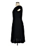 Lbisse Solid Black Casual Dress Size XL - photo 5