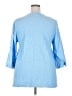 Lands' End Blue 3/4 Sleeve Blouse Size XXL - photo 2