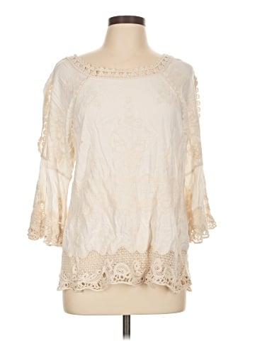 Spiaggia Dolce 3/4 Sleeve Blouse (view 1)
