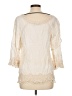 Spiaggia Dolce Ivory 3/4 Sleeve Blouse Size L - photo 2