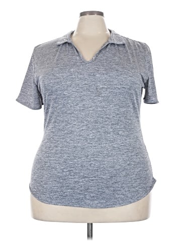 Jaclyn Smith Short Sleeve Polo (view 1)