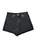 Levi's 100% Cotton Black Denim Shorts Size 29 waist - photo 1