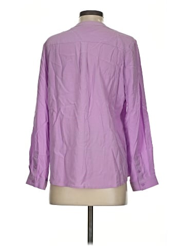 Joie Long Sleeve Silk Top (view 2)