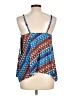 Miraclesuit Blue Sleeveless Blouse Size 10 - photo 2
