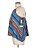 Miraclesuit Blue Sleeveless Blouse Size 10 - photo 5
