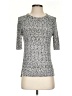 Ann Taylor Factory Tweed Silver Pullover Sweater Size XS - photo 1