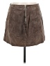 Blank NYC 100% Leather Brown Leather Skirt Size 28 waist - photo 1