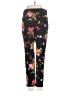 Old Navy Floral Black Casual Pants Size 2 - photo 2