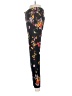 Old Navy Floral Black Casual Pants Size 2 - photo 5