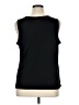Susan Graver Black Sleeveless T-Shirt Size XL - photo 2