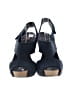 Pedro Garcia 100% Leather Blue Heels Size EU 37 1/2 - photo 2