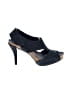 Pedro Garcia 100% Leather Blue Heels Size EU 37 1/2 - photo 1