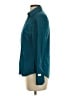 Express Design Studio Teal Long Sleeve Blouse Size S - photo 5