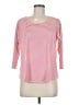 Freebird Red 3/4 Sleeve Top Size M - photo 1