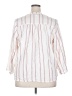 Splendid Stripes White 3/4 Sleeve Blouse Size XXL - photo 2