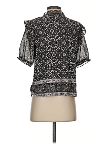 Lucky Brand Short Sleeve Blouse (view 2)
