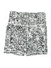 Athleta Animal Print Silver Shorts Size 1X - photo 1