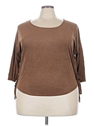 Ultra Flirt 3/4 Sleeve Top (view 1)