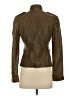 Tory Burch 100% Leather Brown Leather Jacket Size 2 - photo 2