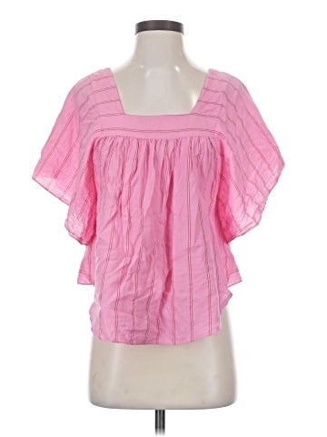 Madewell Butterfly Top in Cecilia Stripe (view 1)