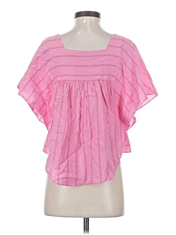 Madewell Butterfly Top in Cecilia Stripe (view 2)