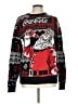 Coca-Cola Print Black Pullover Sweater Size L - photo 1