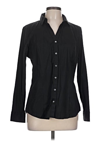 Express Long Sleeve Button-Down Shirt (view 1)