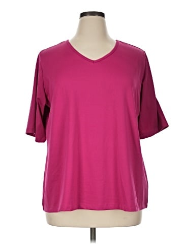 Susan Graver 3/4 Sleeve T-Shirt (view 1)