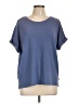 Eddie Bauer Blue Short Sleeve Top Size L - photo 1