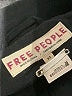 Free People 100% Cotton Black Blazer Size XS - photo 6