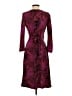 BCBGMAXAZRIA Print Burgundy Cocktail Dress Size XS - photo 2