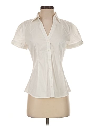 Express Design Studio Short Sleeve Blouse (view 1)